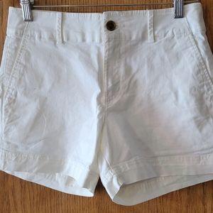 BANANA REPUBLIC FACTORY Ivory Cotton Short 2P New!